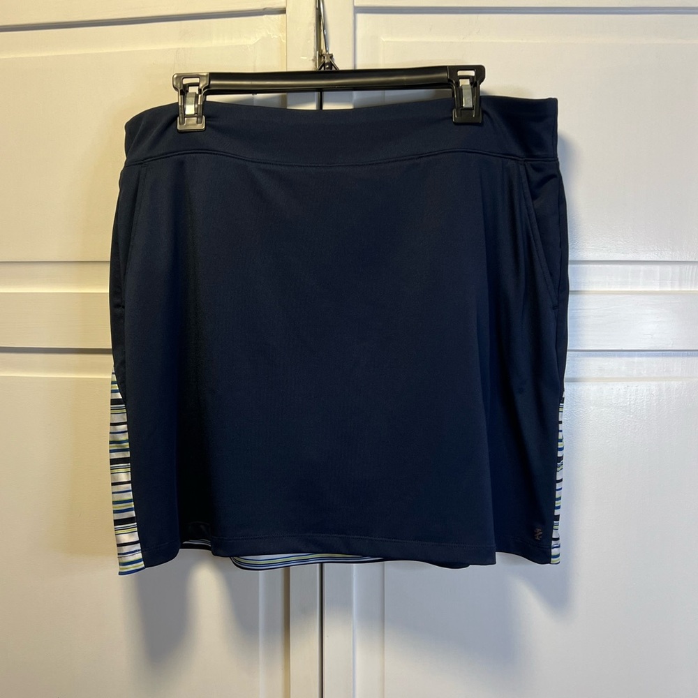 Izod Golf Skort Size Women’s Large Color Navy Blue